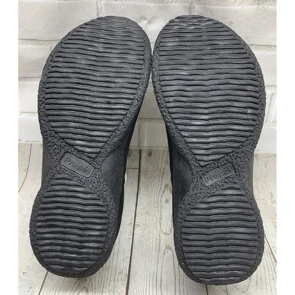 Propét Women's Slip-On  Waterproof Madi Sneakers WBX024N Black Size US 8 W(D) - Picture 5 of 12